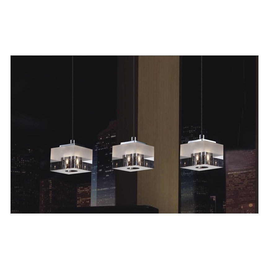 ITALUX - Luster na sajli CUBRIC 1xG9/28W/230V