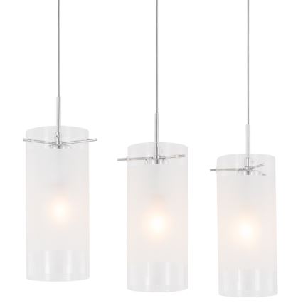 ITALUX - Luster na sajli BLEND 3xE27/60W/230V