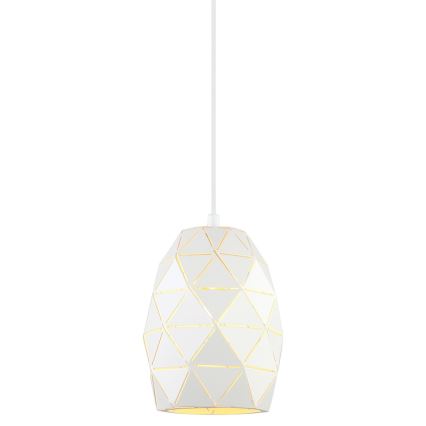 ITALUX - Luster na sajli HARLEY 1xE27/40W/230V bijela