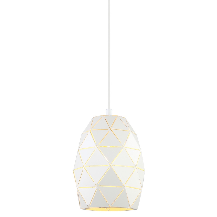 ITALUX - Luster na sajli HARLEY 1xE27/40W/230V bijela