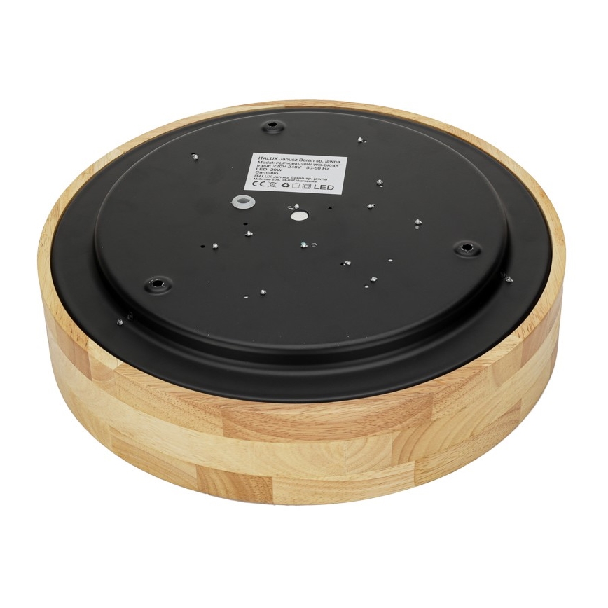 ITALUX - LED Stropna svjetiljka CAMPELO LED/20W/230V 4000K pr. 35 cm