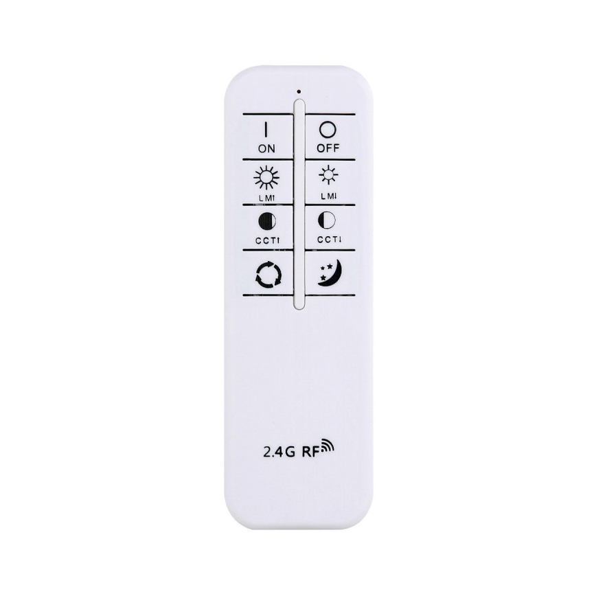 ITALUX - LED prigušivo stropno svjetlo TEMPIO LED/55W/230V 3000-6500K 50x50 cm bijela + daljinski upravljač