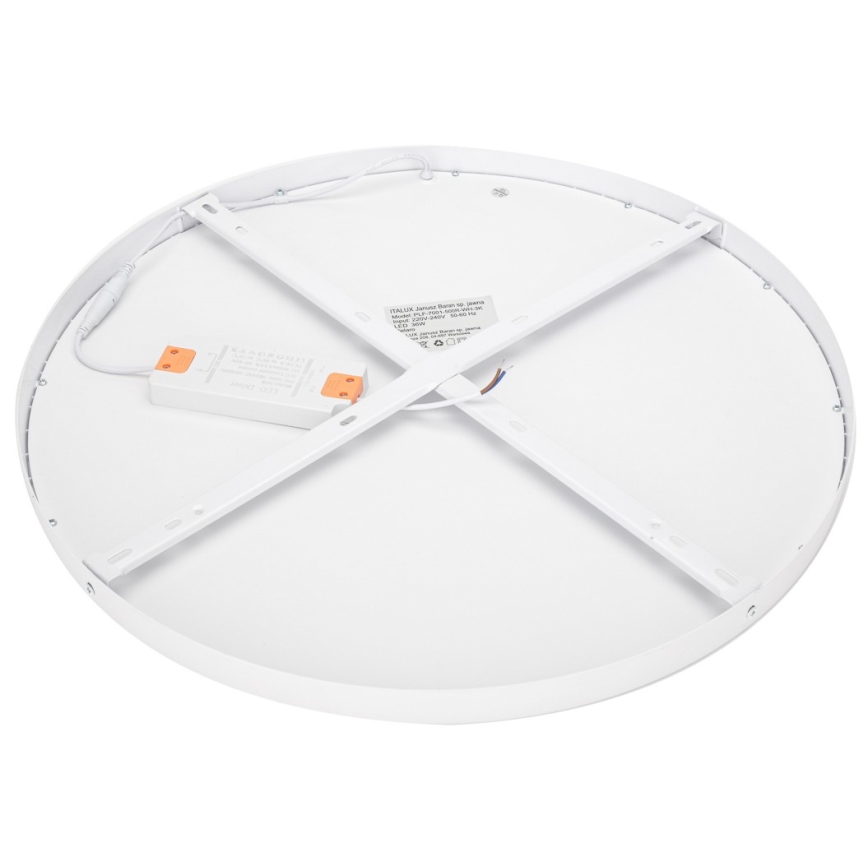 ITALUX - LED Stropna svjetiljka PELARO LED/36W/230V 4000K pr. 50 cm bijela