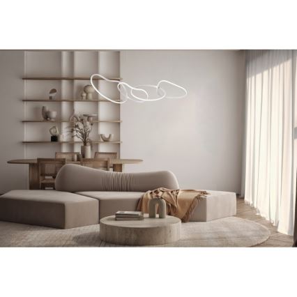 ITALUX - LED luster na sajli FONTE LED/60W/230V 3000/4000/6000K bijela