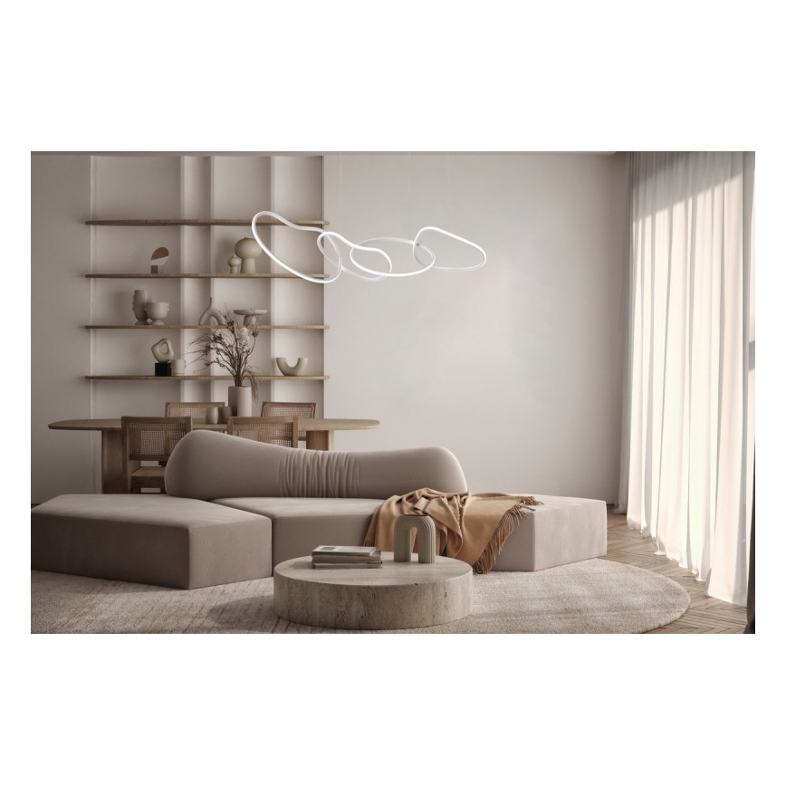 ITALUX - LED luster na sajli FONTE LED/60W/230V 3000/4000/6000K bijela