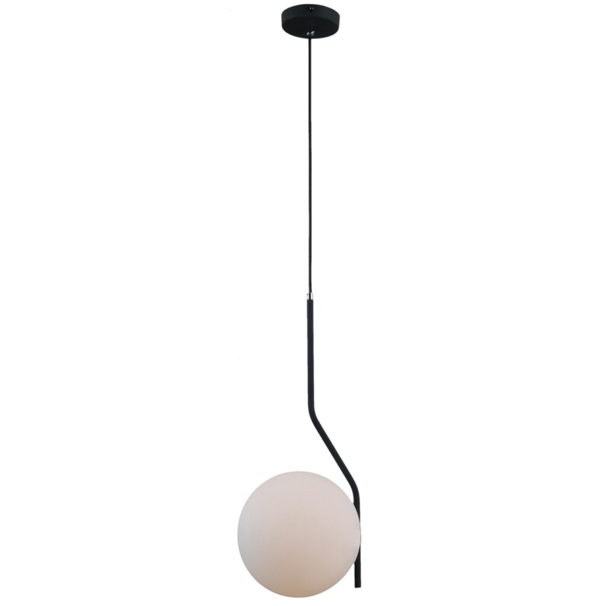 ITALUX - Luster na sajli CARIMI 1xE27/5W/230V crna