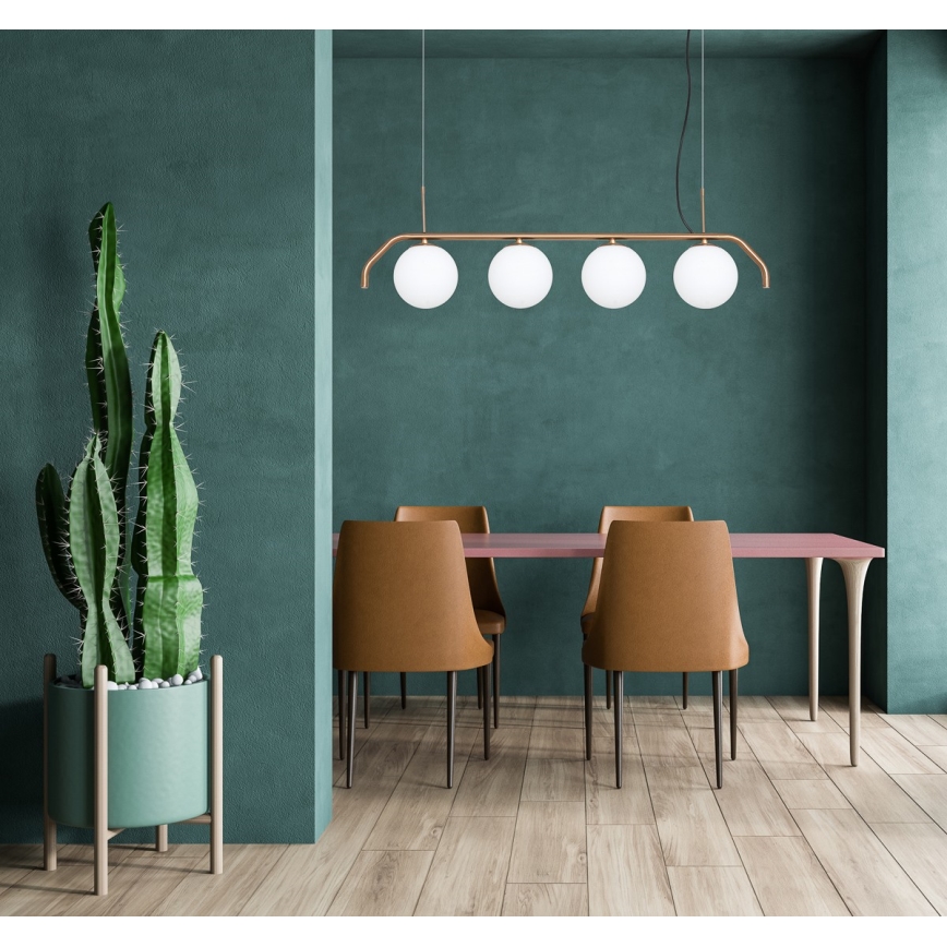 ITALUX - Luster na sajli CARIMI 4xG9/5W/230V mesing