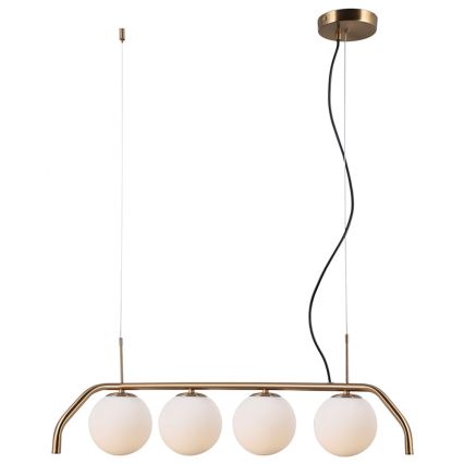 ITALUX - Luster na sajli CARIMI 4xG9/5W/230V mesing