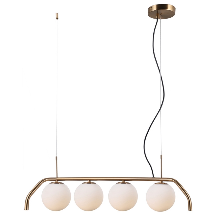 ITALUX - Luster na sajli CARIMI 4xG9/5W/230V mesing