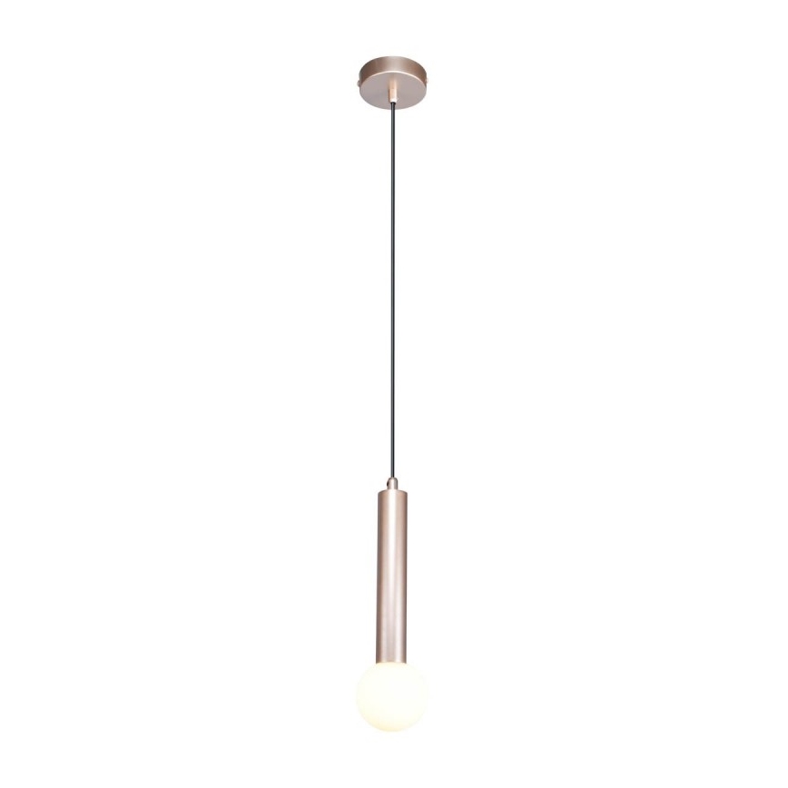 ITALUX - Luster na sajli FILANO 1xG9/5W/230V ružičasto zlato