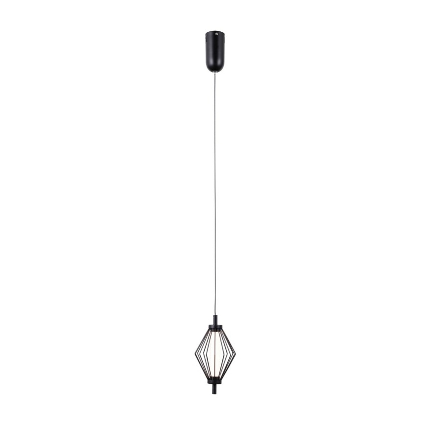 ITALUX - LED luster na sajli SEVILLA LED/5W/230V 3000K crna