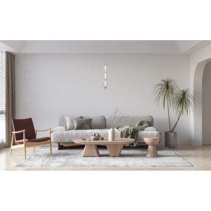 ITALUX - LED luster na sajli SEVILLA LED/15W/230V 3000K zlatni