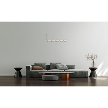 ITALUX - LED luster na sajli SEVILLA LED/25W/230V 3000K zlatna