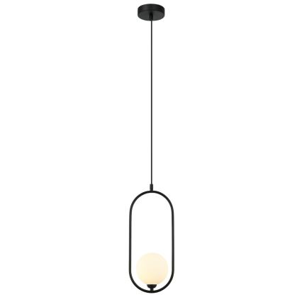 ITALUX - Luster na sajli LUPUS 1xG9/25W/230V crna