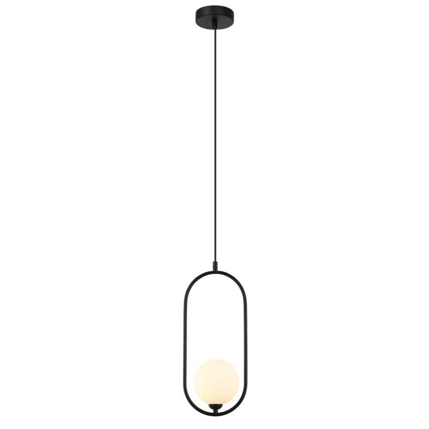 ITALUX - Luster na sajli LUPUS 1xG9/25W/230V crna