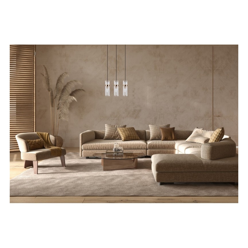ITALUX - Luster na kabelu TARASO 3xE14/40W/230V zlatni