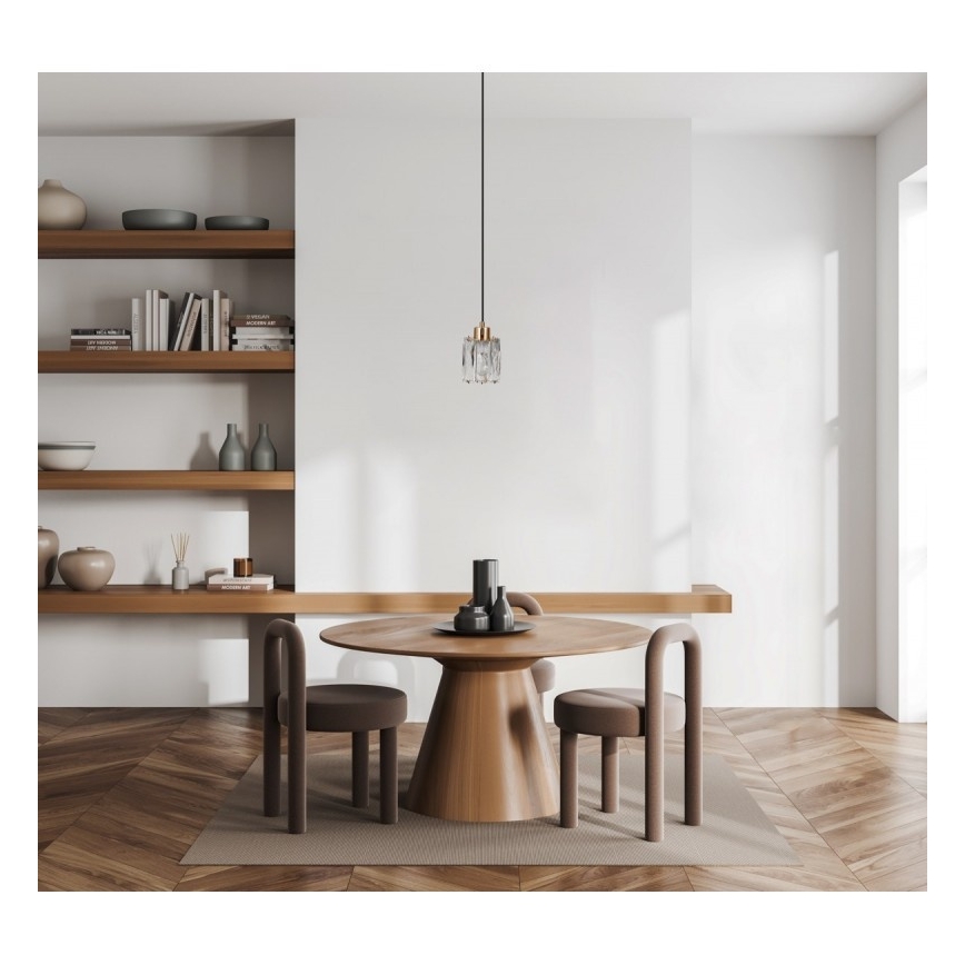 ITALUX - Luster na kabelu TORNO 1xE14/40W/230V zlatni