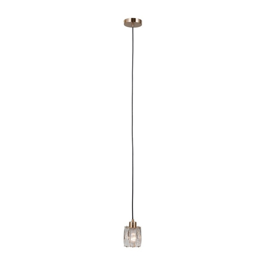 ITALUX - Luster na kabelu TORNO 1xE14/40W/230V zlatni