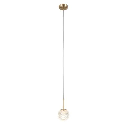 ITALUX - Luster na sajli PADRI 1xG9/5W/230V zlatni