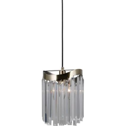 ITALUX - Luster na sajli SABRIGA 1xE14/40W/230V mat krom