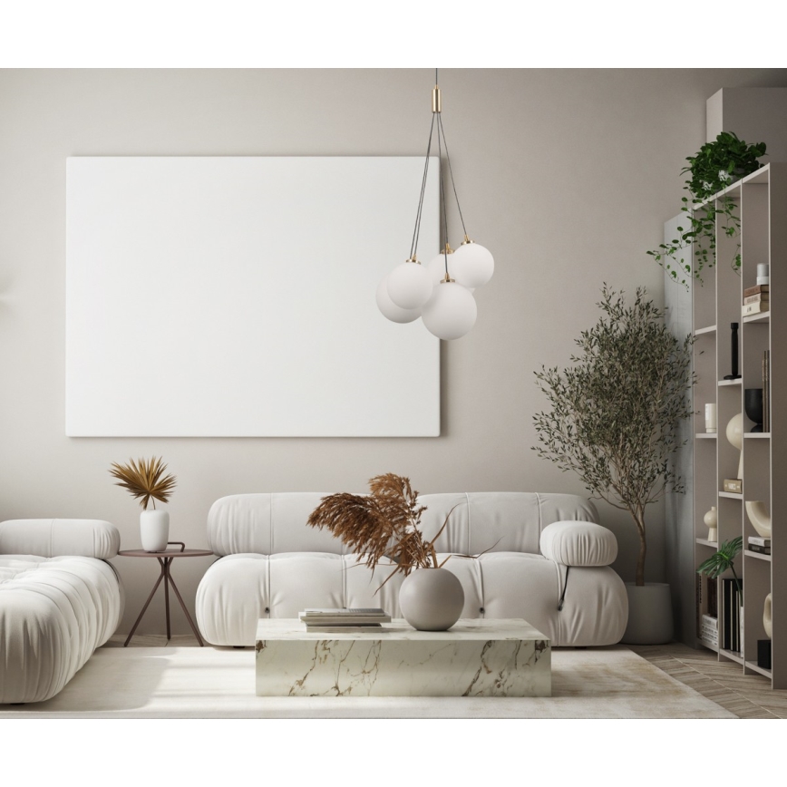 ITALUX - Luster na sajli PERLOS 5xG9/5W/230V