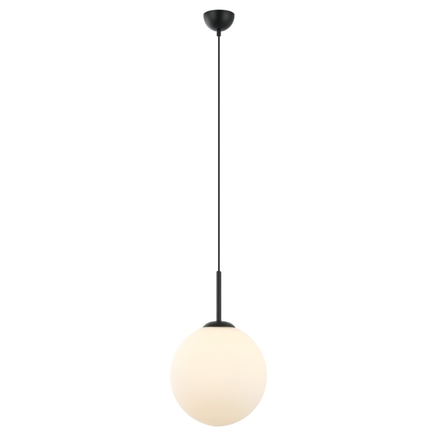 ITALUX - Luster na sajli DEORE 1xE27/40W/230V pr. 30 cm crna
