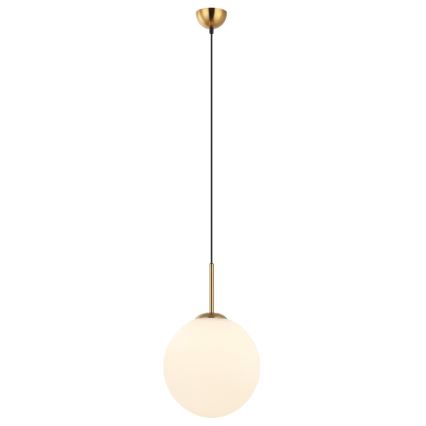 ITALUX - Luster na sajli DEORE 1xE27/40W/230V pr. 30 cm bronca