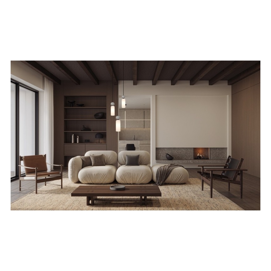 ITALUX - Luster na sajli SANTOS 3xG9/40W/230V crna