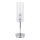 ITALUX - Stolna lampa MAX 1xE27/60W/230V sjajni krom/prozirna