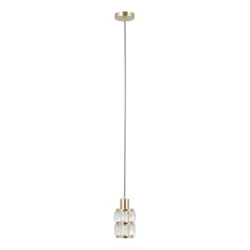 ITALUX - Viseći luster ALMA na sajli 1xE27/40W/230V zlatna