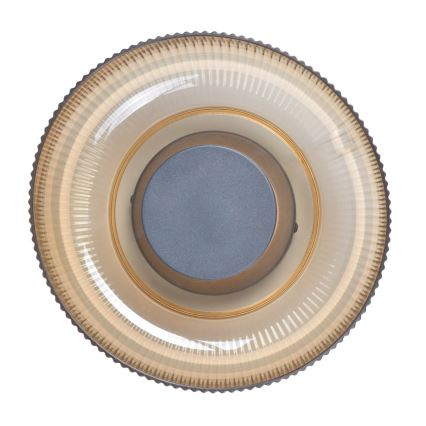 ITALUX - LED stropna svjetiljka PASSO LED/8W/230V 3000K, promjer 25 cm, zadimljena bež