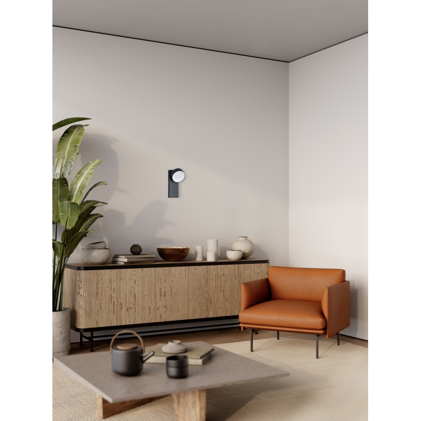 ITALUX - LED zidna svjetiljka FONTEN LED/1,8W/230V 4000K crna