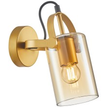 ITALUX - Zidna reflektorska svjetiljka NANESMA 1xE27/40W/230V zlatna
