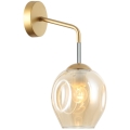 ITALUX - Zidna svjetiljka BORGO 1xE27/40W/230V zlatna