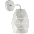 ITALUX - Zidna svjetiljka HARLEY 1xE27/40W/230V bijela