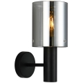 ITALUX - Zidna svjetiljka SARDO 1xE27/40W/230V crna