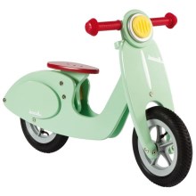 Janod - Dječja bicikl guralica VESPA zelena
