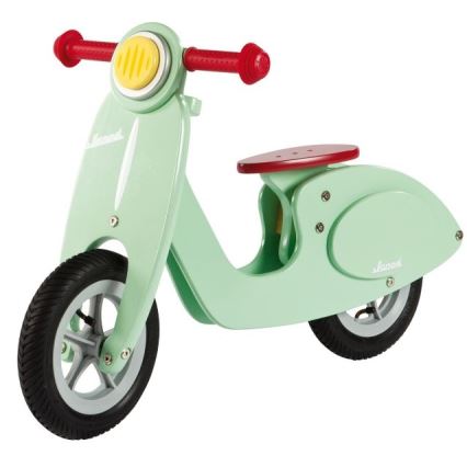 Janod - Dječja bicikl guralica VESPA zelena