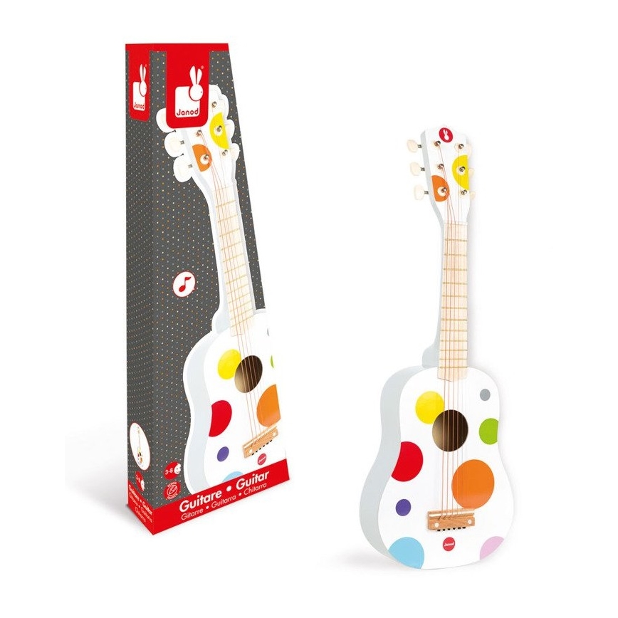 Janod - Dječja gitara CONFETTI 6 žica