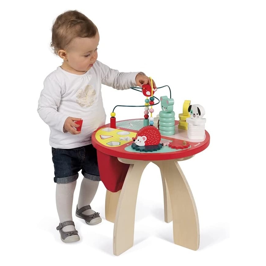Janod - Dječji interaktivni stolić BABY FOREST