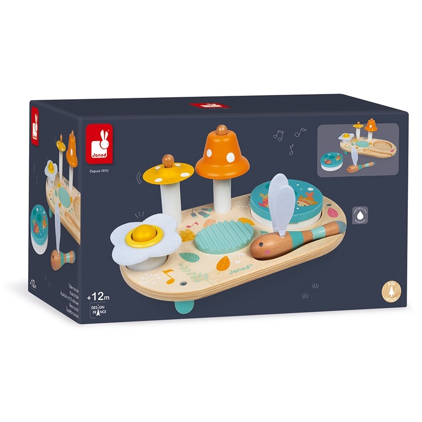 Janod - Drveni glazbeni stol PURE