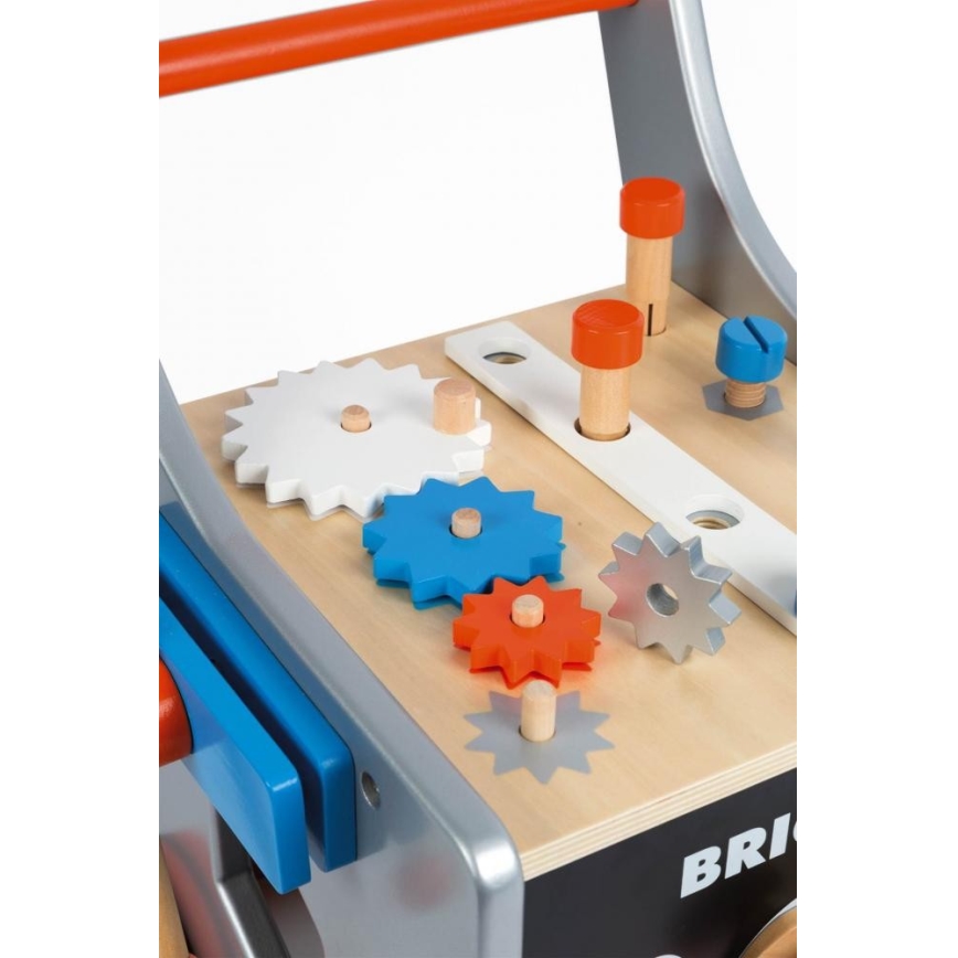 Janod - Drveni guralica s alatima BRICOKIDS