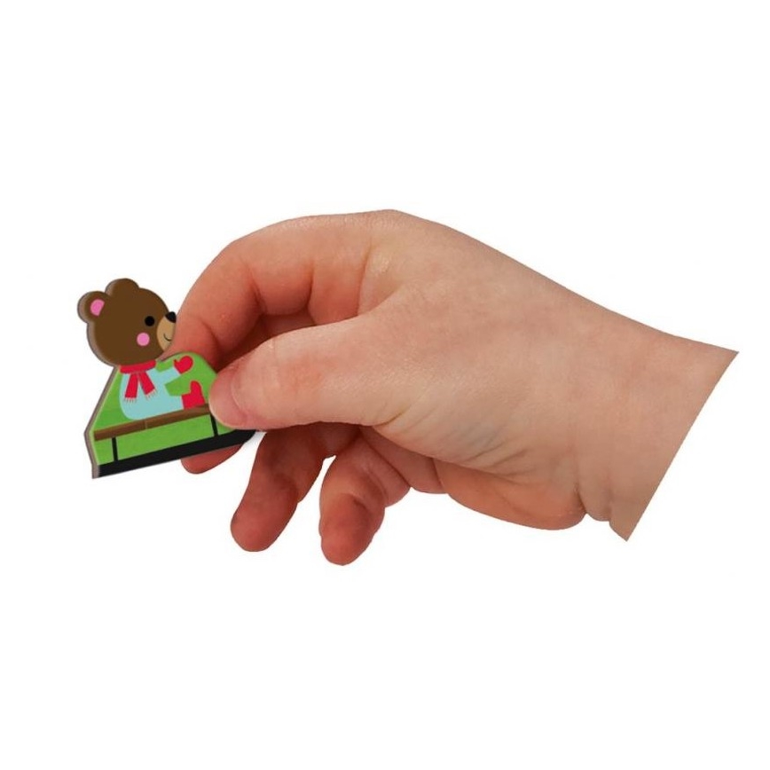 Janod - Magnetički interaktivni set MAGNETIBOOK godišnja doba