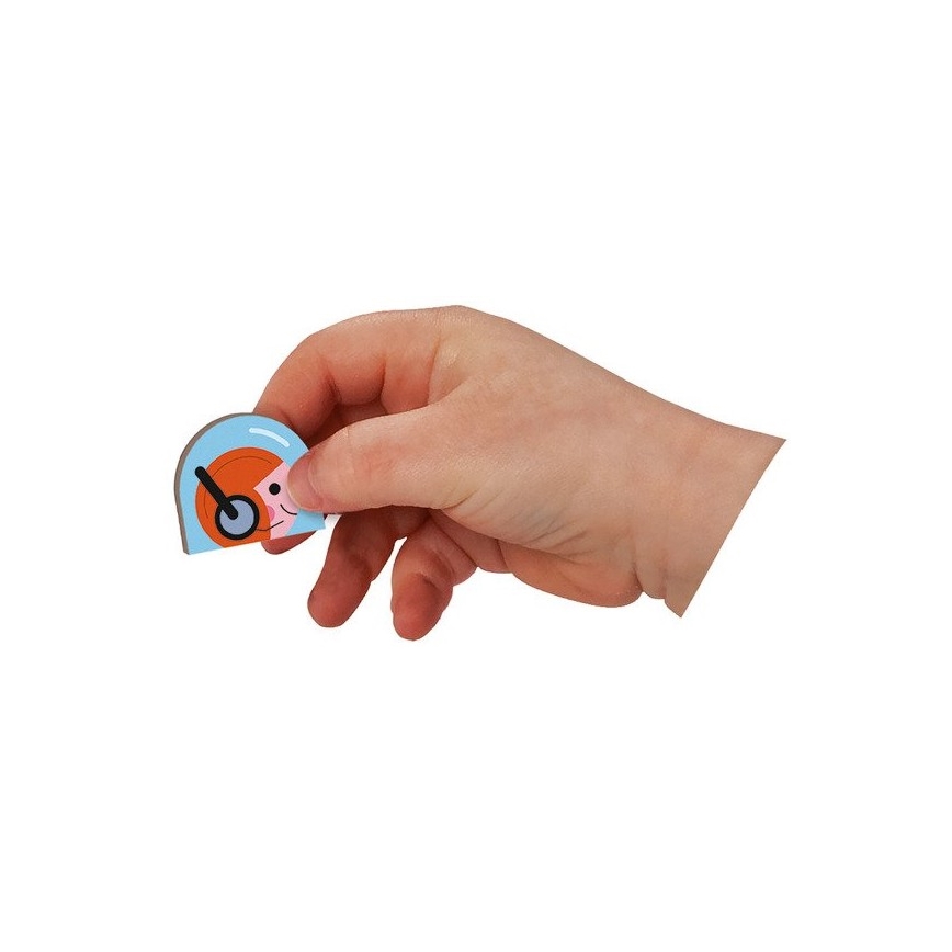 Janod - Magnetički interaktivni set MAGNETIBOOK prijevozna sredstva