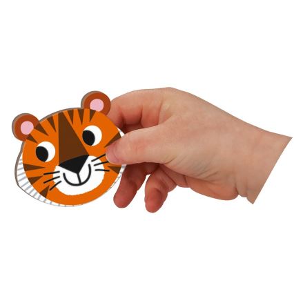 Janod - Magnetički interaktivni set MAGNETIBOOK životinje