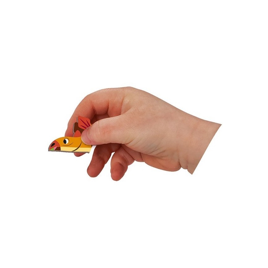 Janod - Magnetski interaktivni set MAGNETIBOOK dinosauri