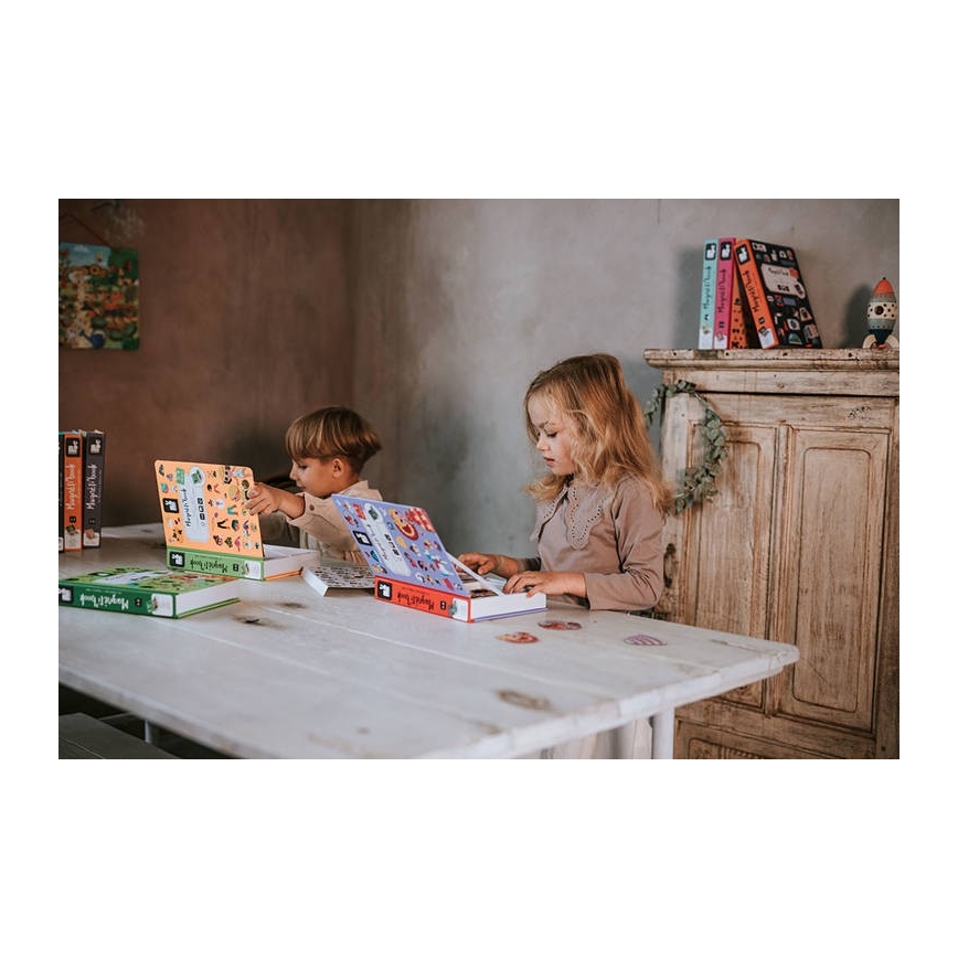 Janod - Magnetski interaktivni set MAGNETIBOOK životinje