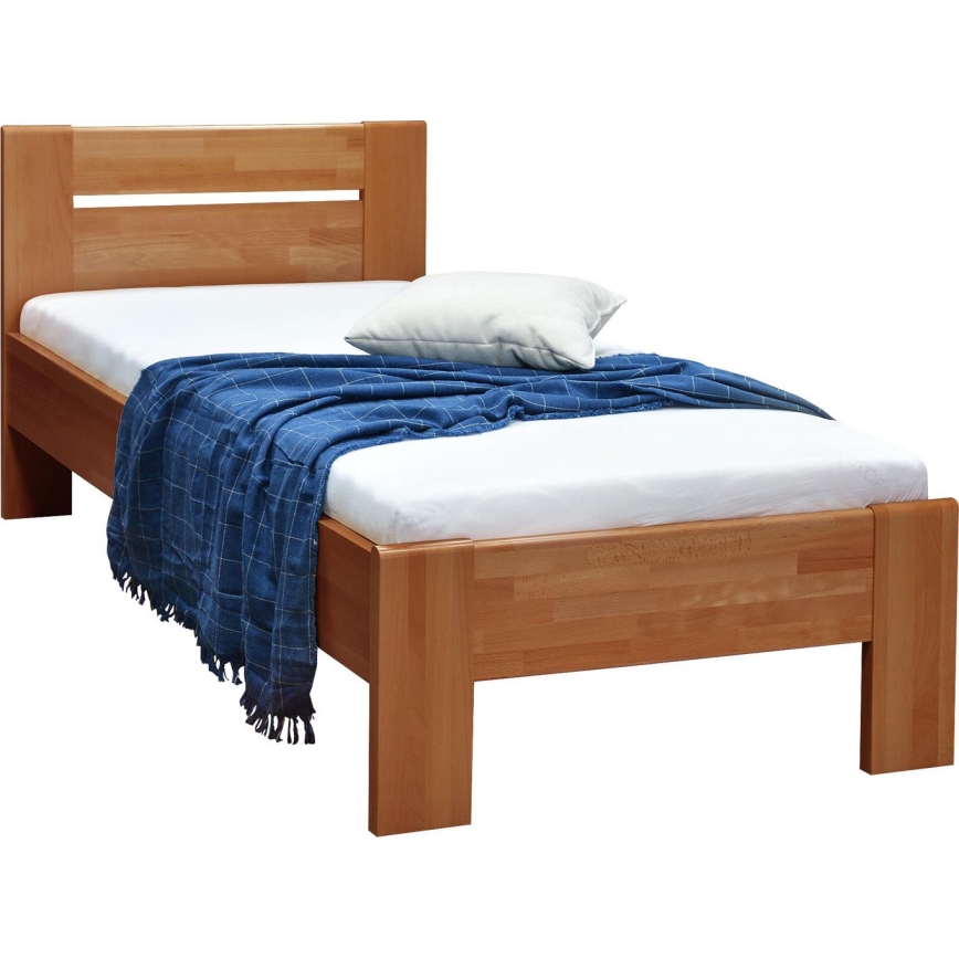 Jednokrevetni krevet AMBER 90x200 cm orah