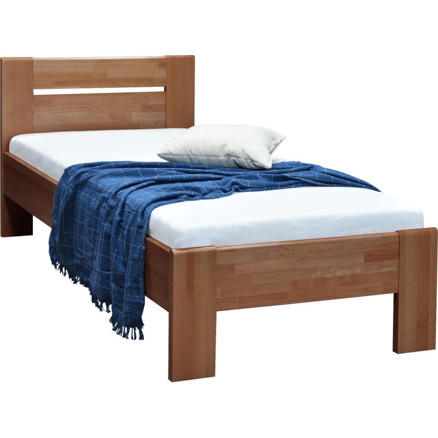 Jednokrevetni krevet AMBER 90x200 cm šljiva