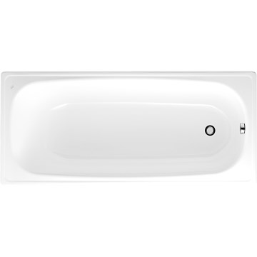 JIKA H2340600000001 - Kada RIGA 160x70 čelik/bijela